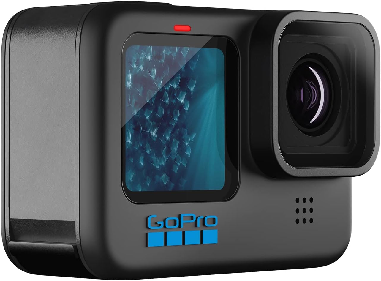 GoPro HERO11 Black - Waterproof Action Camera with 5.3K60 Ultra HD Video, 27MP Photos, 1/1.9''; Image Sensor, Live Streaming, Webcam, Stabilization